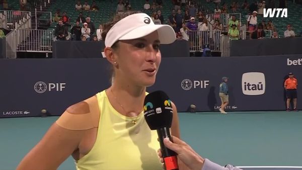 Bencic: Svitolina gave me 'courage' to come back as a mom