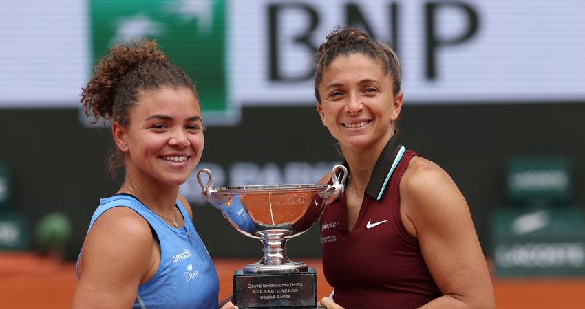 Paolini, Errani - 2025 Roland Garros doubles final