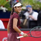 Emma Raducanu, Queen's Club R2 (Getty)