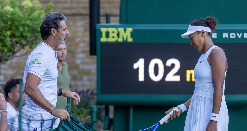 Patrick Mouratoglou Naomi Ōsaka Wimbledon 2025