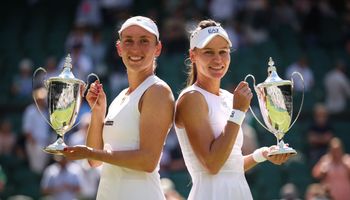 Kudermetova, Mertens - 2025 Wimbledon final