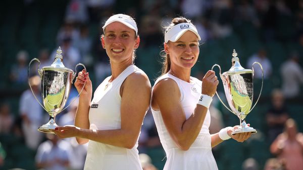 Kudermetova, Mertens - 2025 Wimbledon final
