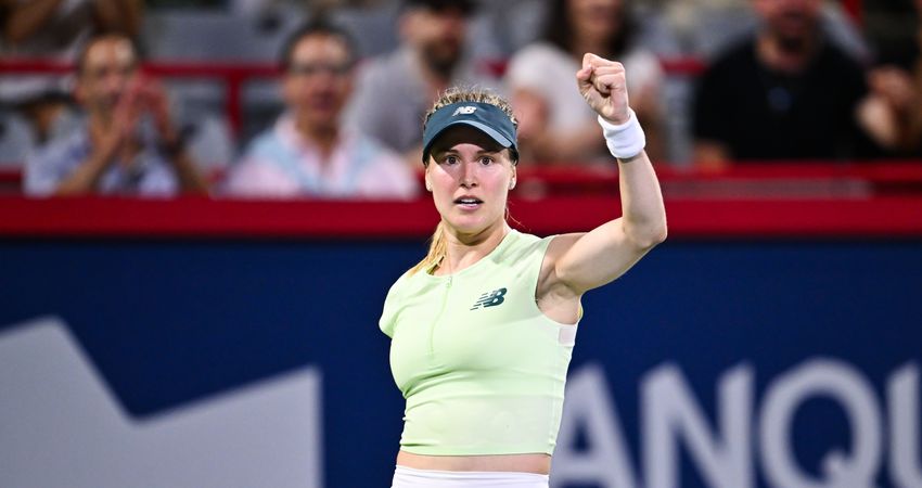 Eugénie Bouchard Montreal 2025