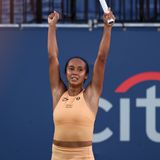 Leylah Fernandez, 2025 Washington DC (Getty)
