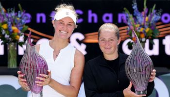 Erin Routliffe, Jelena Ostapenko - Charleston 2025